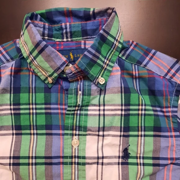 Ralph Lauren Plaid Button Down - Picture 2 of 4
